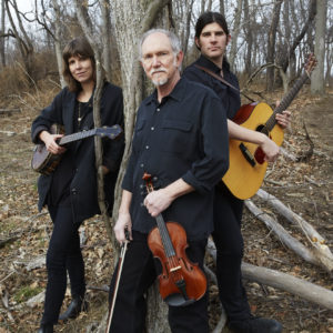 Trio in the woods